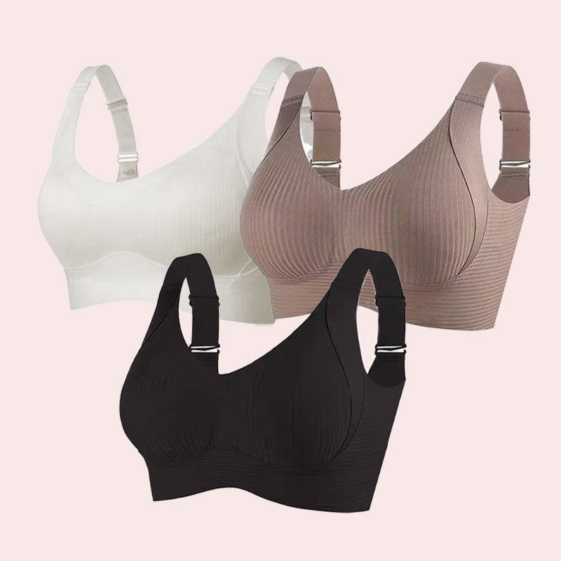 🎁Kaufen Sie 1, erhalten Sie 3 Packungen🔥Rippstrick-BH mit verstellbaren Trägern für Frauen