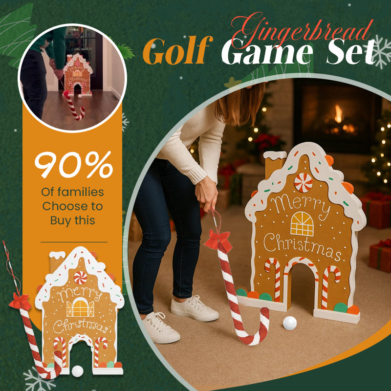 Lebkuchen-Zuckerstangen-Golfspiel