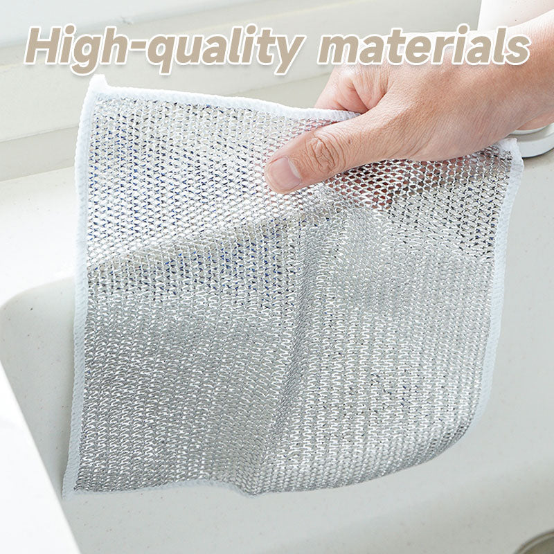 🔥Multifunctional Non-scratch Dishcloth