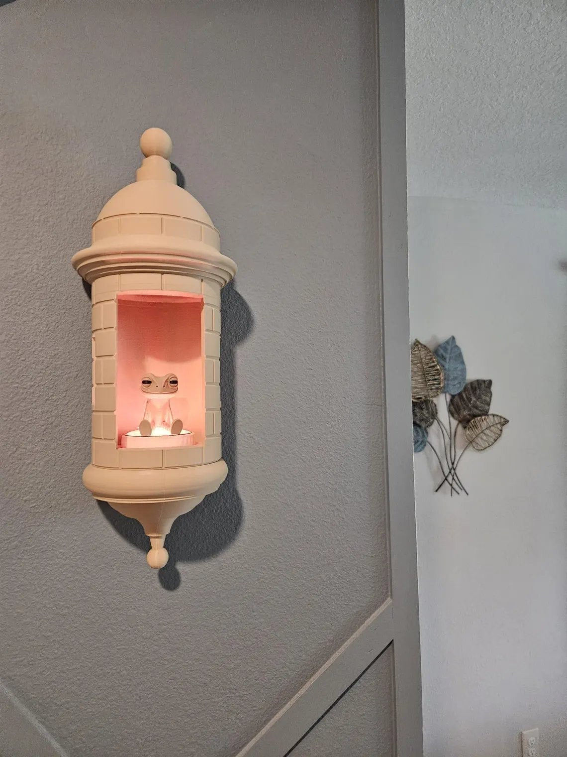 Puerto-ricanische Garita-Wand-Coqui-Lampe