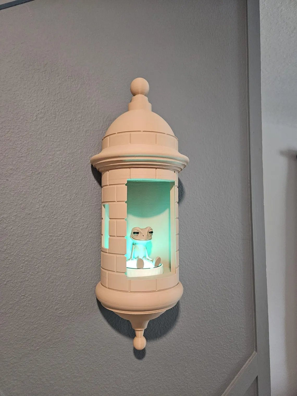 Puerto-ricanische Garita-Wand-Coqui-Lampe