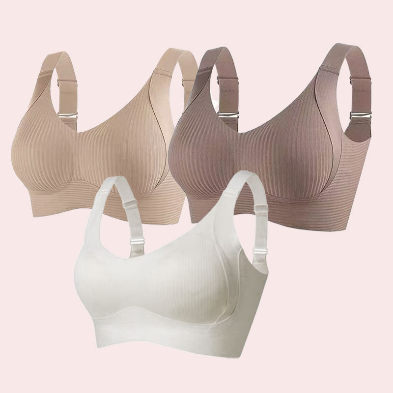 🎁Kaufen Sie 1, erhalten Sie 3 Packungen🔥Rippstrick-BH mit verstellbaren Trägern für Frauen