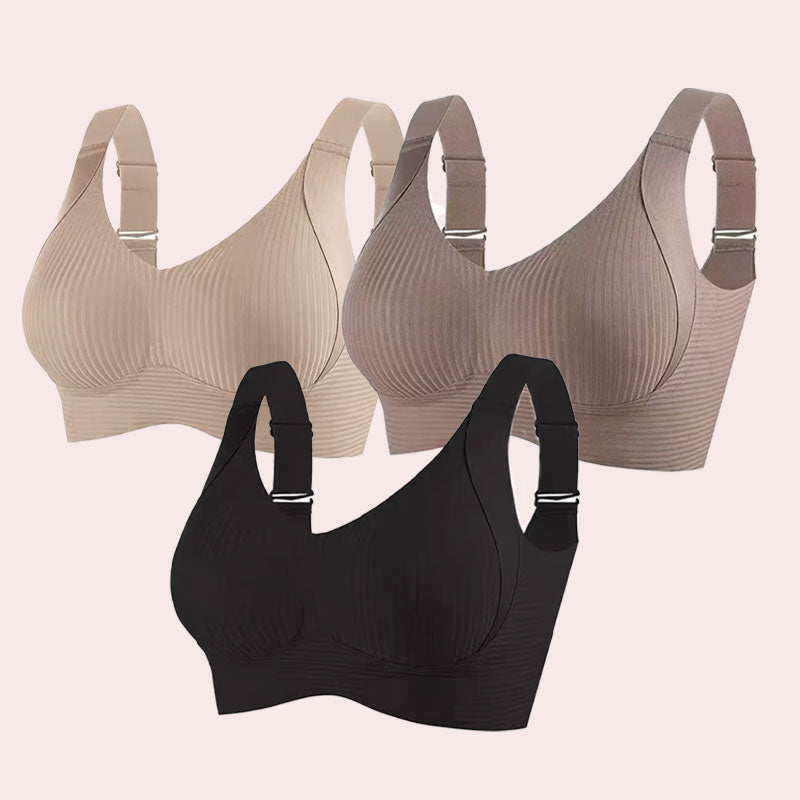 🎁Kaufen Sie 1, erhalten Sie 3 Packungen🔥Rippstrick-BH mit verstellbaren Trägern für Frauen