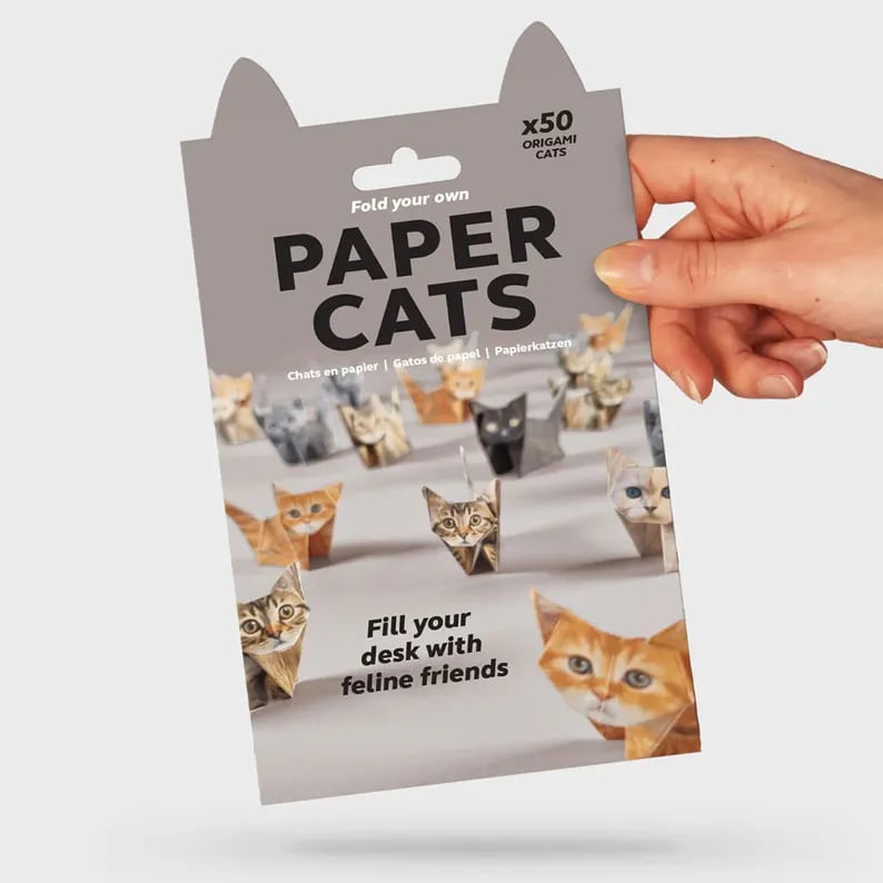 50 Stück DIY-Bastelset für Papierkatzen