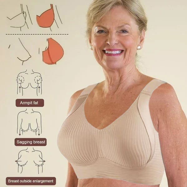 🎁Kaufen Sie 1, erhalten Sie 3 Packungen🔥Rippstrick-BH mit verstellbaren Trägern für Frauen