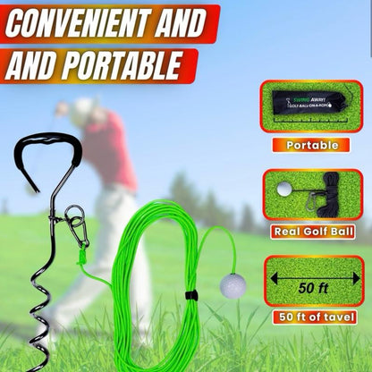 Golf-Trainingstool für Driver und Eisen