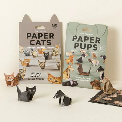 50 Stück DIY-Bastelset für Papierkatzen