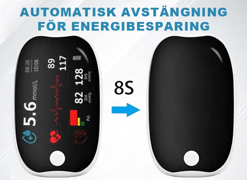 Oximeter med fingerklips