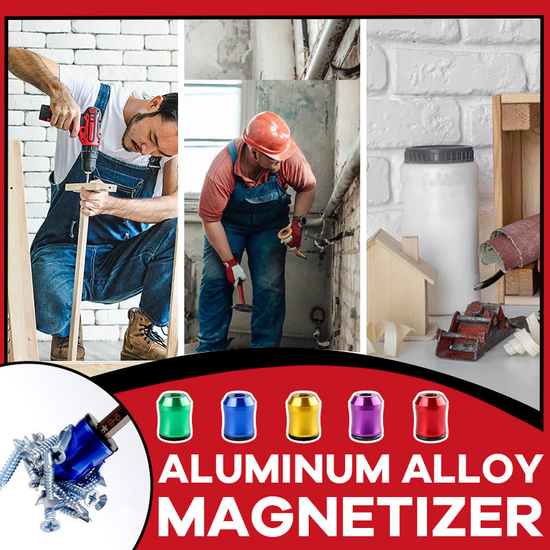 🧲 [Niezbędne narzędzie] Aluminiowy pierścień magnetyczny z gwintem🛠️✨