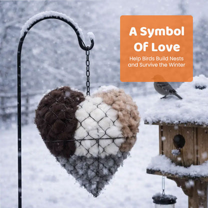 🐦 Serce natury: pomocnik w budowaniu gniazd dla dzikich ptaków