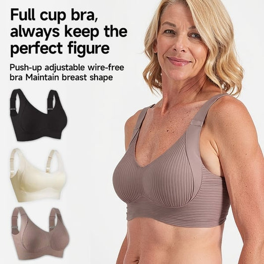 🎁Kaufen Sie 1, erhalten Sie 3 Packungen🔥Rippstrick-BH mit verstellbaren Trägern für Frauen