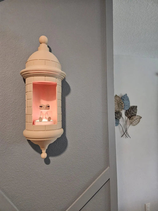 Puerto-ricanische Garita-Wand-Coqui-Lampe