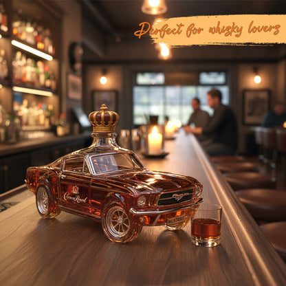 Polizeiauto Whiskyflasche