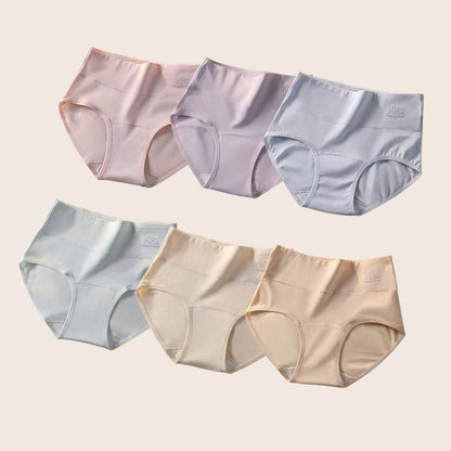 Wysokie majtki bawełniane z lekkim efektem modelującym – miękka wygoda ✨☁️