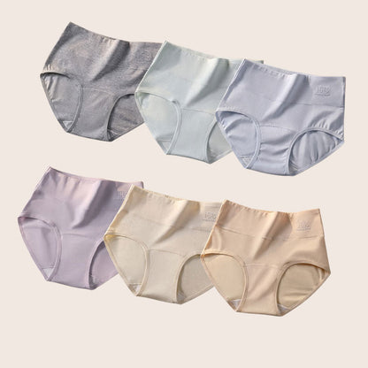 Wysokie majtki bawełniane z lekkim efektem modelującym – miękka wygoda ✨☁️