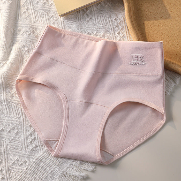 Wysokie majtki bawełniane z lekkim efektem modelującym – miękka wygoda ✨☁️