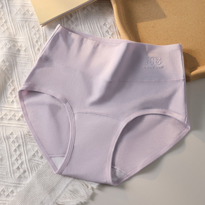 Wysokie majtki bawełniane z lekkim efektem modelującym – miękka wygoda ✨☁️