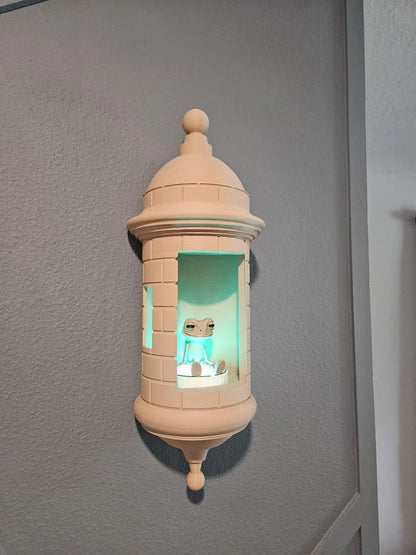 Puerto-ricanische Garita-Wand-Coqui-Lampe