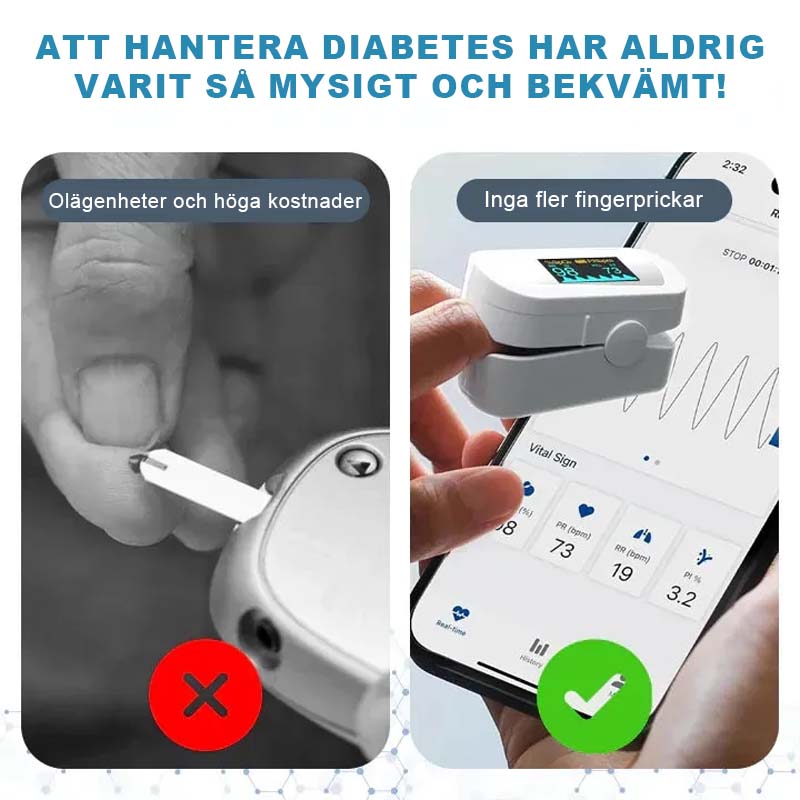 Oximeter med fingerklips