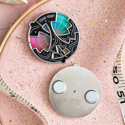 🌈Farbiger Fidget-Emaille-Anstecker (✨Ein Rad mit zwanzig Farbtönen)